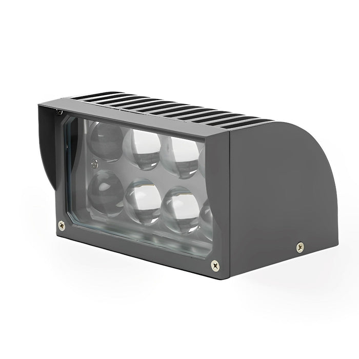 Waterproof IP65 LED Modern Architectural Wall Light, Exterior/Building Spotlight, Die Cast Aluminum Sconce