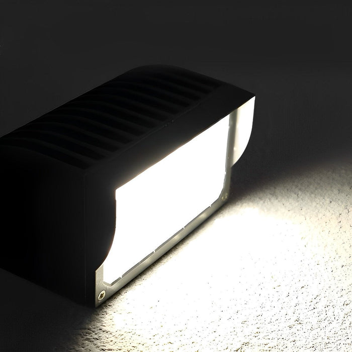 Waterproof IP65 LED Modern Architectural Wall Light, Exterior/Building Spotlight, Die Cast Aluminum Sconce