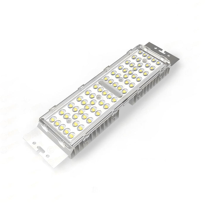 Waterproof LED Black Modern Column Outdoor Pole Street Light - Minimalist Linear Design, Durable Aluminum