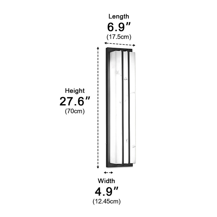 Waterproof Outdoor Wall Light - Modern Exterior Fixture, Durable Home Illumination