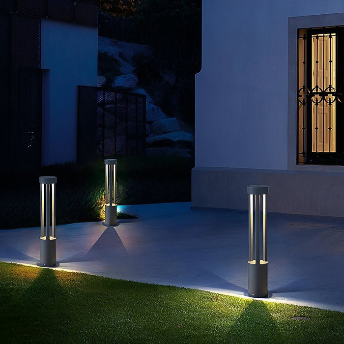 Outdoor Post Light, Waterproof LED High Pole, Landscape Decorative for Yard/Patio/Pathway