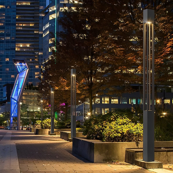 Outdoor Post Light, Waterproof LED High Pole, Landscape Decorative for Yard/Patio/Pathway