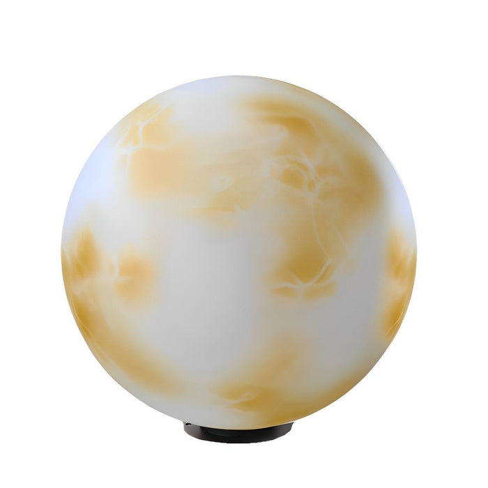 Dusk to Dawn Solar Post Cap Light, Waterproof Sphere for Outdoor Fence/Deck/Patio