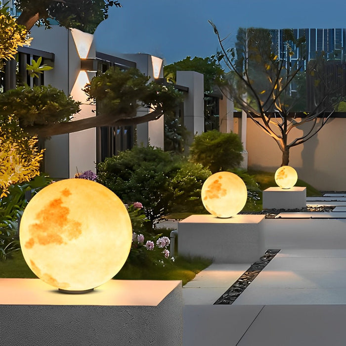 Dusk to Dawn Solar Post Cap Light, Waterproof Sphere for Outdoor Fence/Deck/Patio