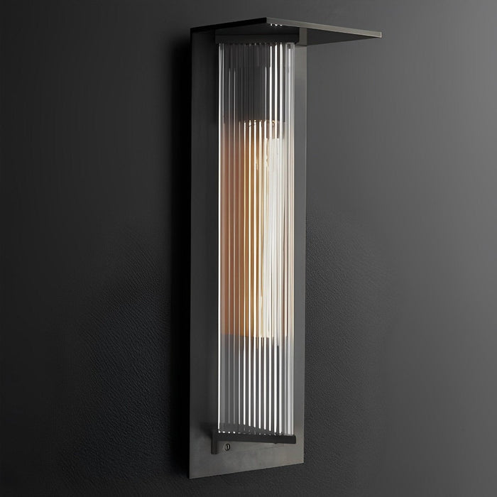Solar Vintage Outdoor Wall Light Fixture - Classic Design, Energy Efficient / Dusk-to-Dawn Sensor