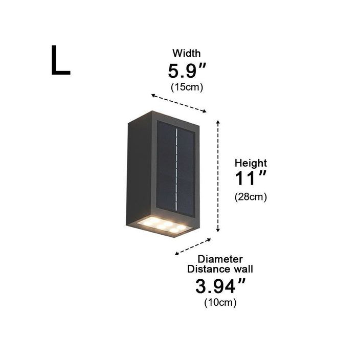 LED Wall Light - Outdoor Waterproof / Light Effect Optional, Villa Courtyard Lighting Fixture