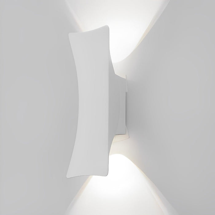 Up and Down LED Outdoor Wall Light - Modern Exterior Sconce, Dual Directional Illumination