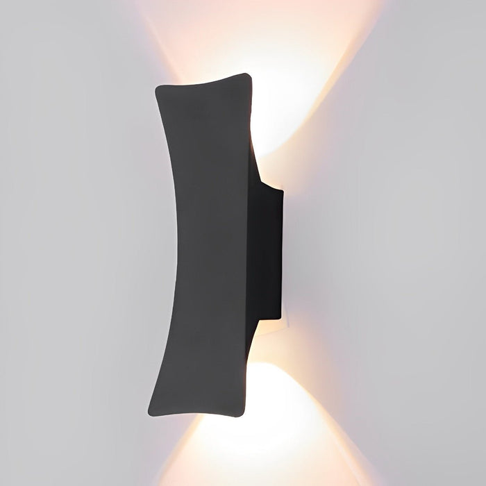 Up and Down LED Outdoor Wall Light - Modern Exterior Sconce, Dual Directional Illumination