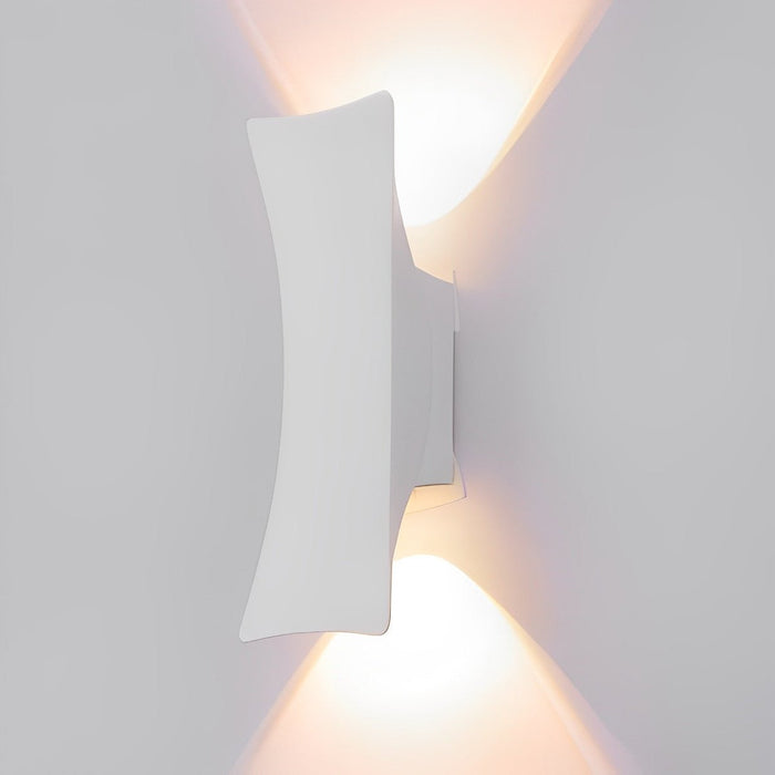 Up and Down LED Outdoor Wall Light - Modern Exterior Sconce, Dual Directional Illumination