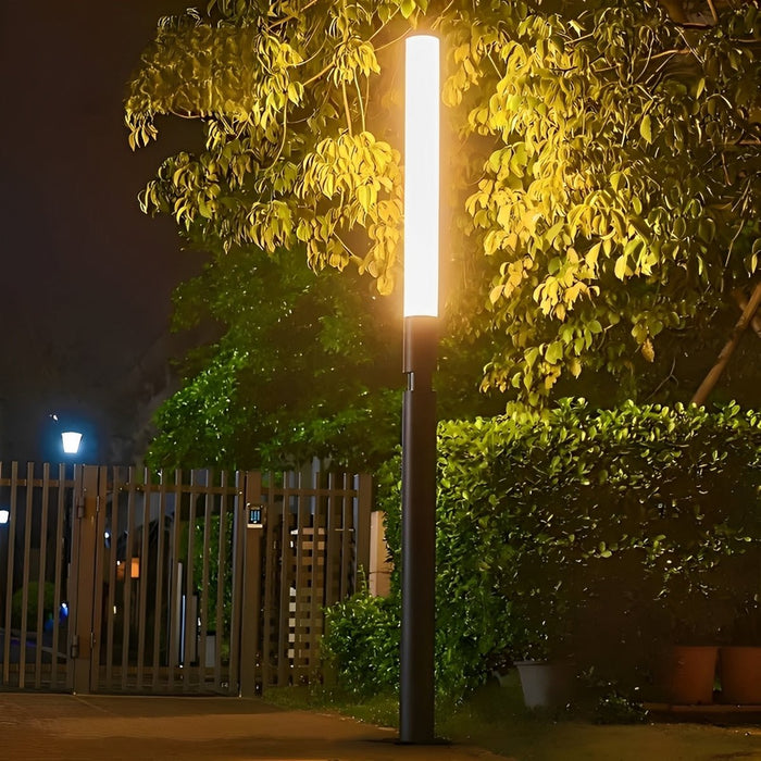 Modern LED Pathway Post Light - Waterproof Outdoor Garden Bollard Lamp / Landscape Lighting