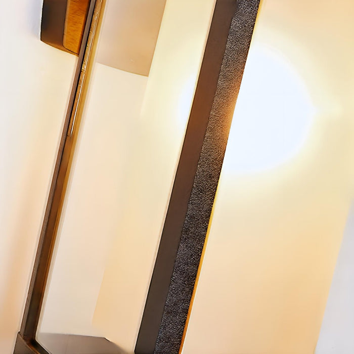 Modern Farmhouse Outdoor LED Wall Light - Waterproof Porch Sconce, Die-Cast Aluminum Construction