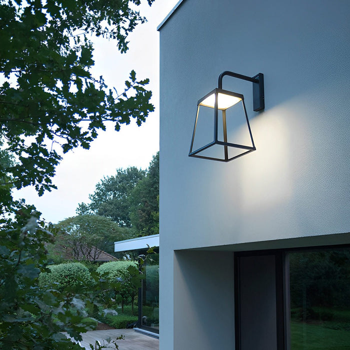 Waterproof Modern Farmhouse Outdoor Porch LED Wall Lights - Exterior Fixture for Patio, Garden, Entryway