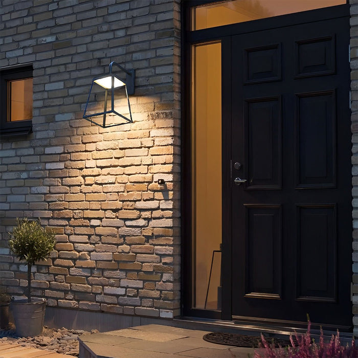 Waterproof Modern Farmhouse Outdoor Porch LED Wall Lights - Exterior Fixture for Patio, Garden, Entryway
