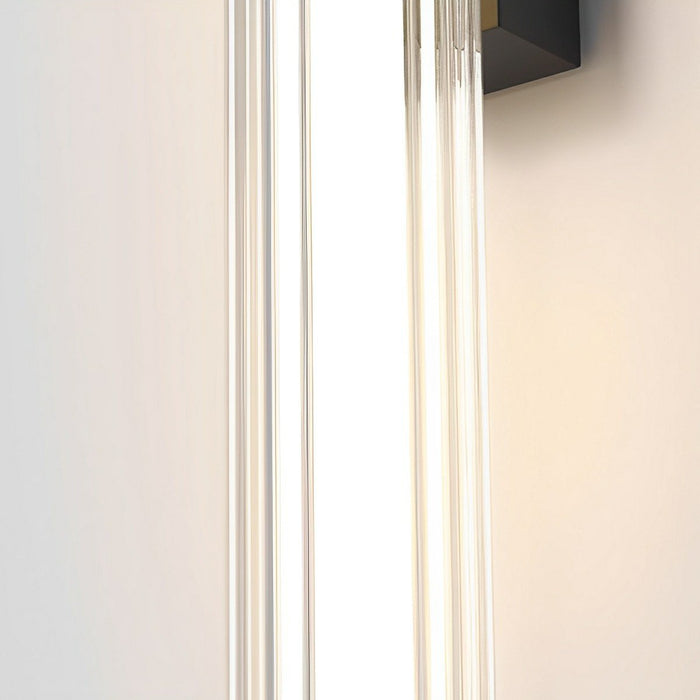 Waterproof Tube LED Wall Light - Modern Outdoor Porch Sconce Lighting, Exterior Up Down Fixture