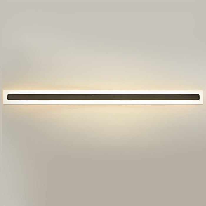 Modern Outdoor Wall Sconce, Waterproof LED Strip Light, Minimalist Design for Patio/Porch/Garden