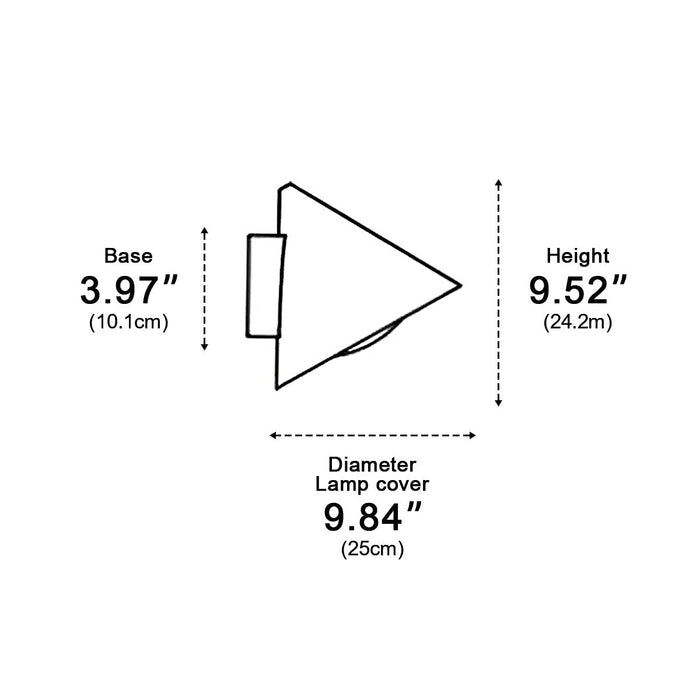 Bell-shaped LED Outdoor Wall Sconce - Modern Minimalist Design, Weatherproof Exterior Lighting
