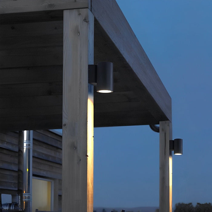 Minimalist Two-Way Lighting LED Wall Sconce - Outdoor/Indoor Waterproof Fixture