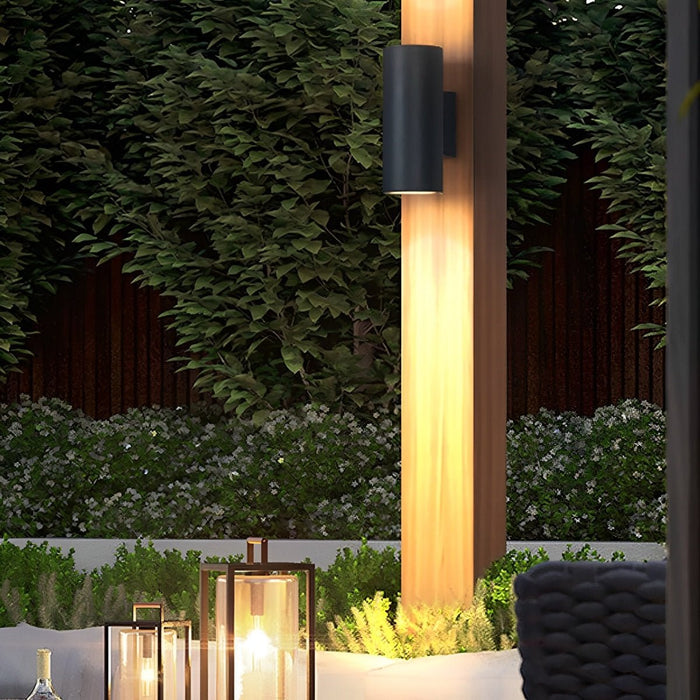 Minimalist Two-Way Lighting LED Wall Sconce - Outdoor/Indoor Waterproof Fixture