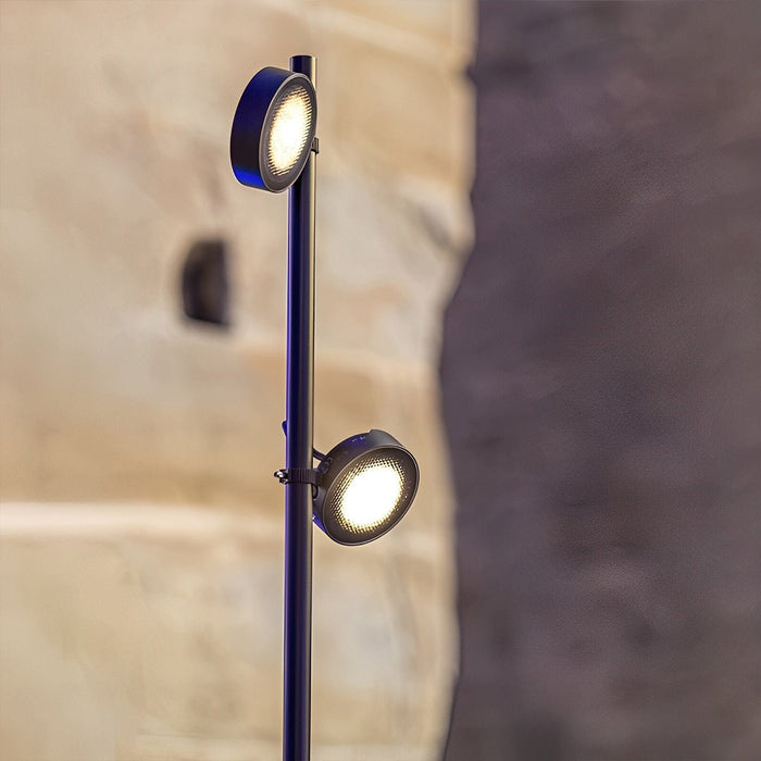 Outdoor Pathway Street Pole Light - Modern LED / Waterproof Aluminum Landscape Lamp - Hardwired Garden Fixture