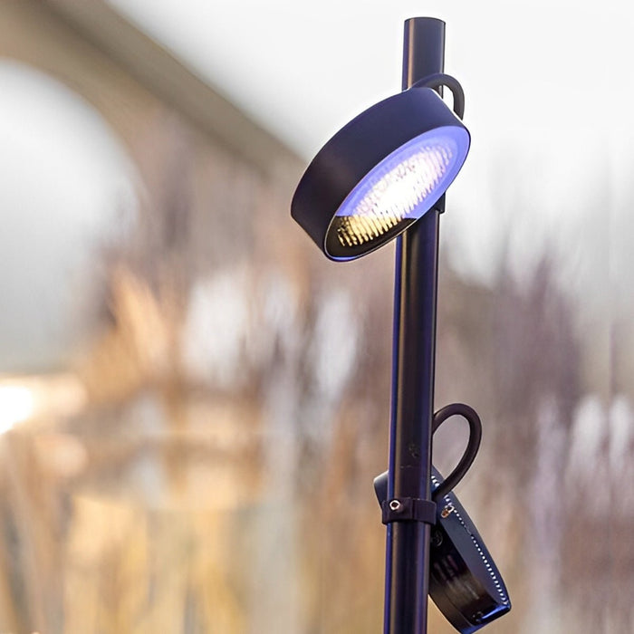 Outdoor Pathway Street Pole Light - Modern LED / Waterproof Aluminum Landscape Lamp - Hardwired Garden Fixture