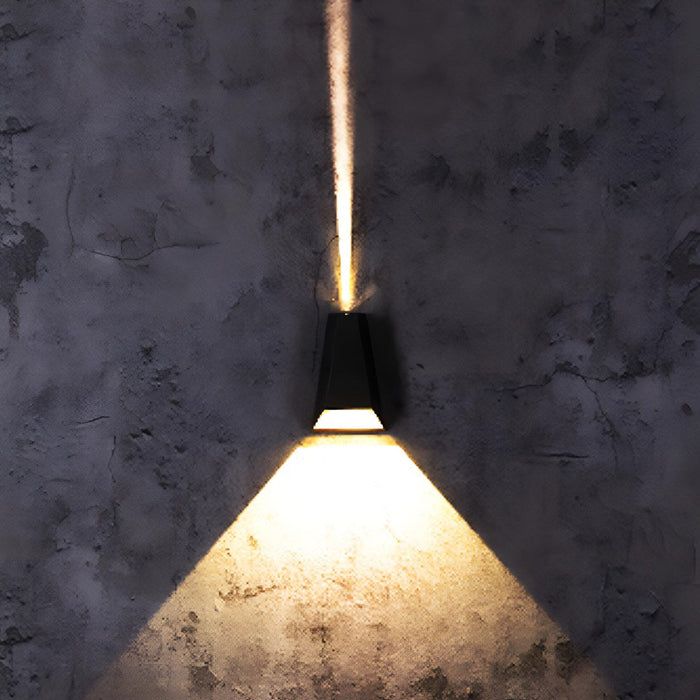 Waterproof LED Outdoor Wall Sconce, Up Down Spotlight, Architectural Accent, Patio/Porch/Yard