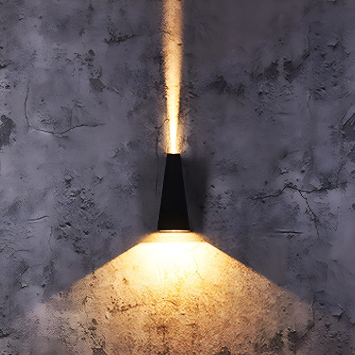 Waterproof LED Outdoor Wall Sconce, Up Down Spotlight, Architectural Accent, Patio/Porch/Yard