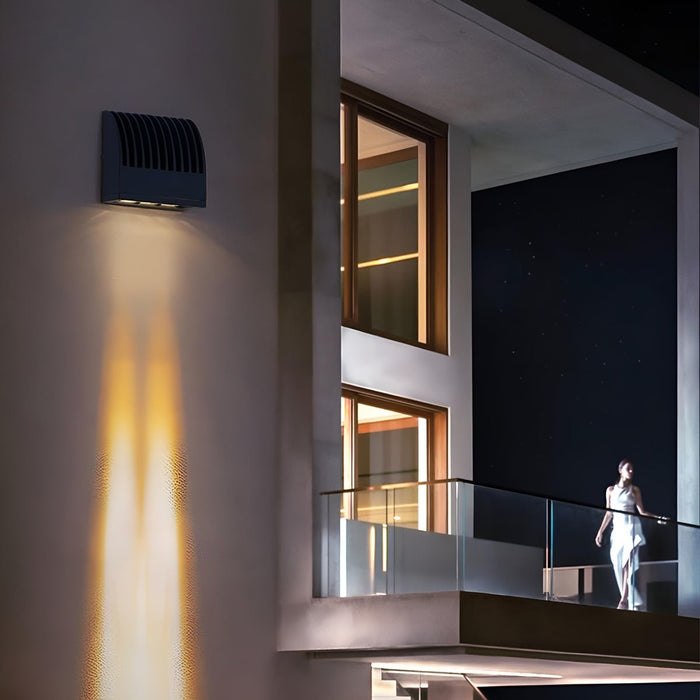 Outdoor Wall Washer Light, Up Down LED, IP65 Waterproof, Architectural Accent, Security Lighting for Patio/Porch/Yard
