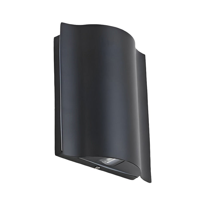 Modern Arc LED Wall Sconce, Up Down Outdoor Light, Waterproof IP54, Patio/Porch/Entryway