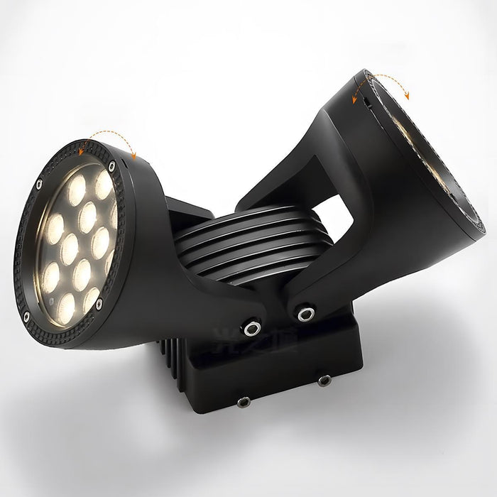 Outdoor LED Wall Sconce, Waterproof Adjustable Up Down Light, Durable, Patio/Porch/Yard