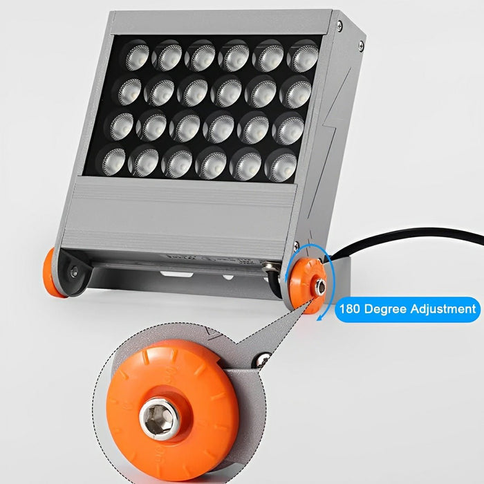 Waterproof Outdoor LED Spot Light - Industrial Exterior Wall Washer, Adjustable Landscape Lighting