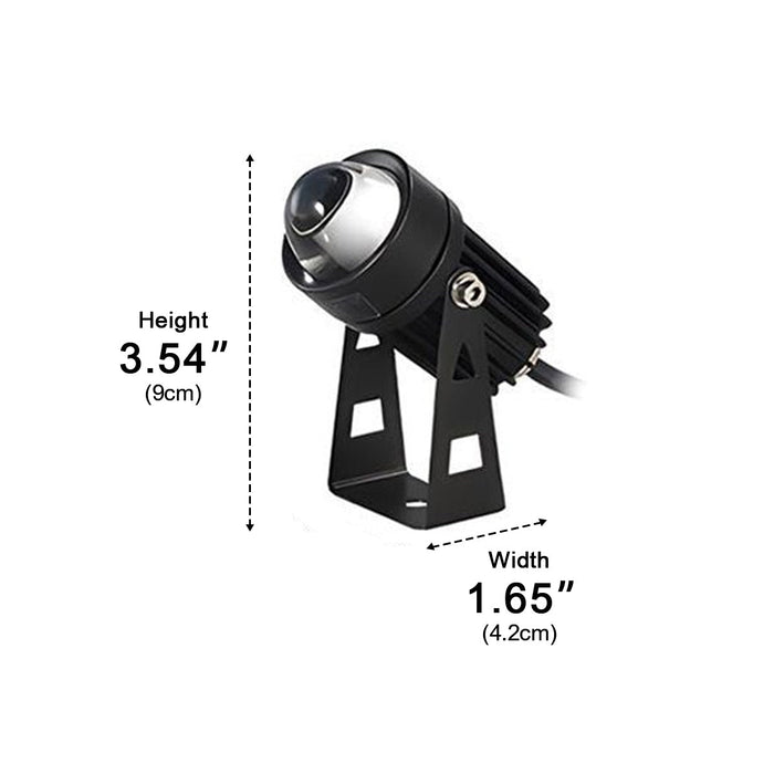 Outdoor LED Spot Light - Waterproof, Recessed Ground / Exterior Lighting, Landscape Accent