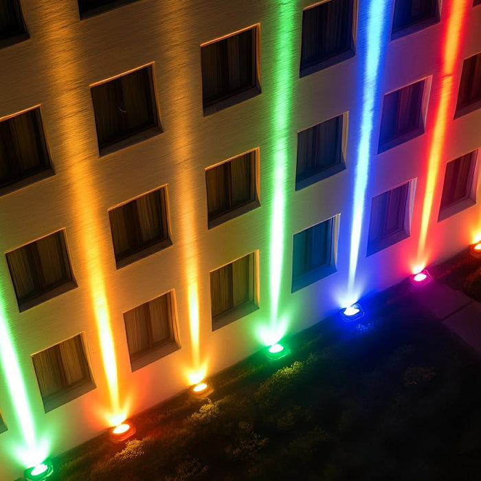Outdoor LED Spot Light - Waterproof, Recessed Ground / Exterior Lighting, Landscape Accent
