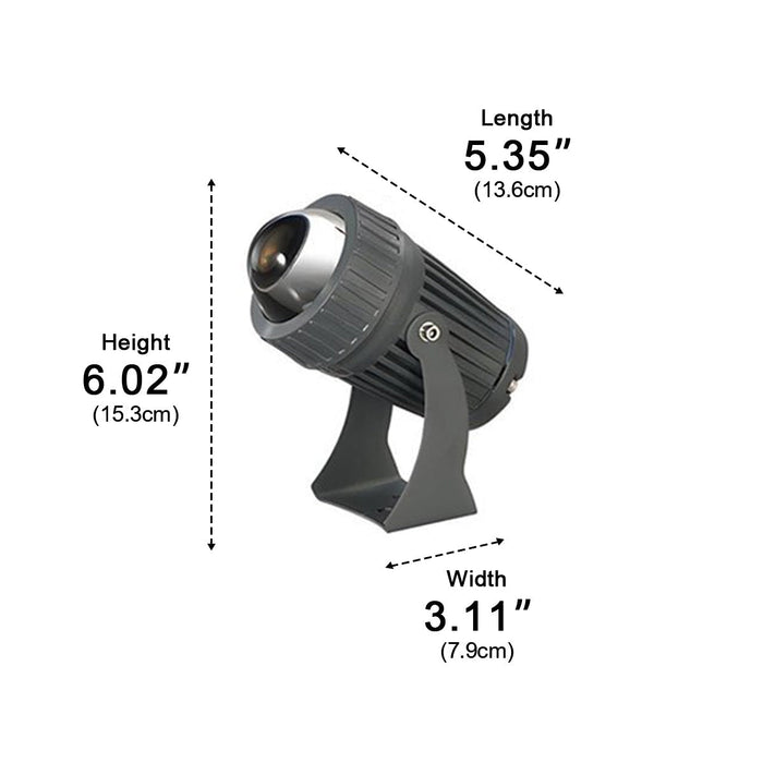 Outdoor LED Spot Light - Waterproof, Recessed Ground / Exterior Lighting, Landscape Accent