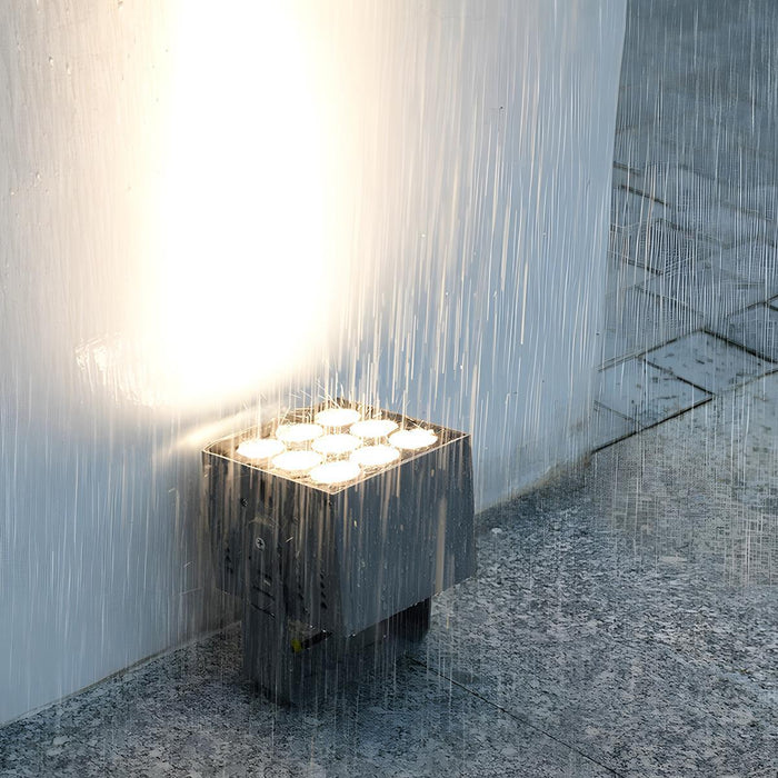Waterproof IP65 LED Modern Architectural Wall Light, Exterior/Building Spotlight, Die Cast Aluminum Sconce