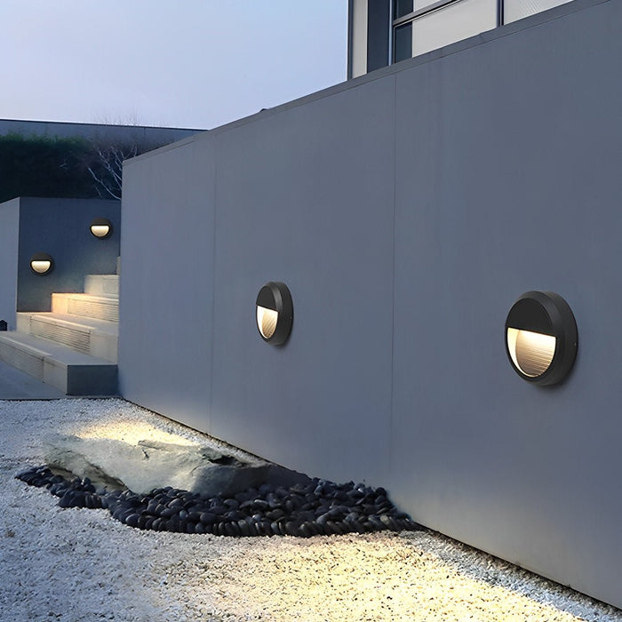 LED Step Lights - Waterproof Outdoor Corner Lamp for Villa, Courtyard, Garden Pathways