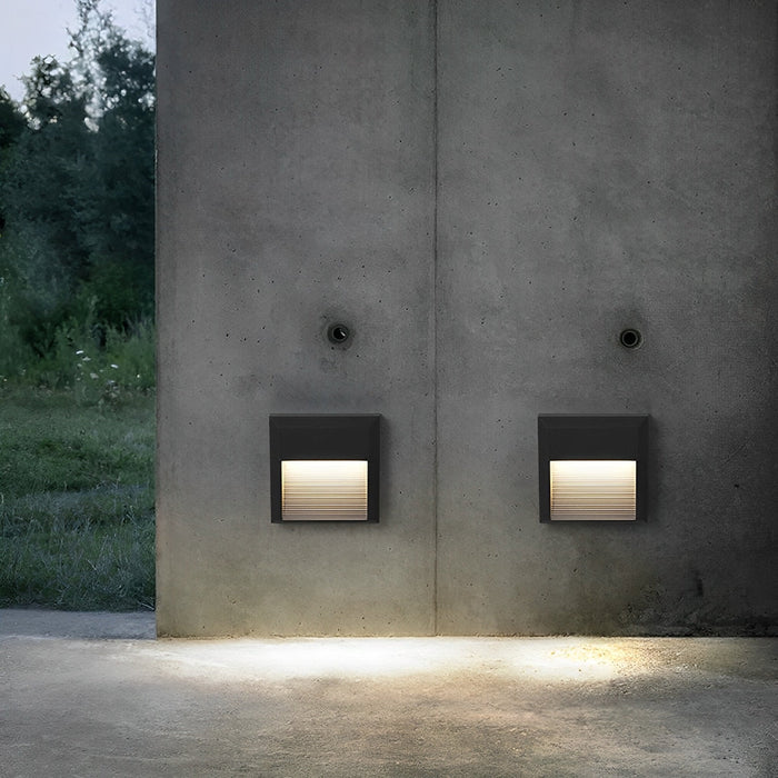 LED Step Lights - Waterproof Outdoor Corner Lamp for Villa, Courtyard, Garden Pathways