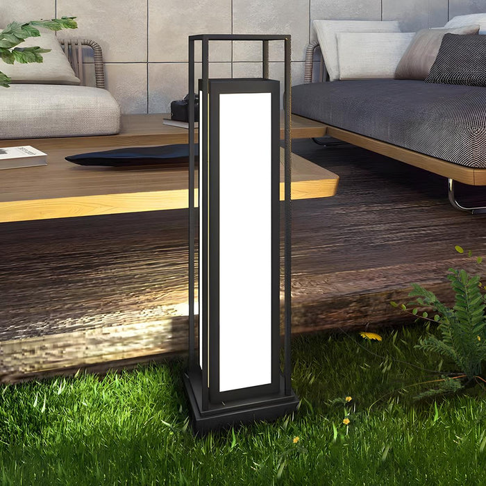 Waterproof Outdoor Post Lights - LED Garden Deck Lighting, Pathway Lantern Lamp