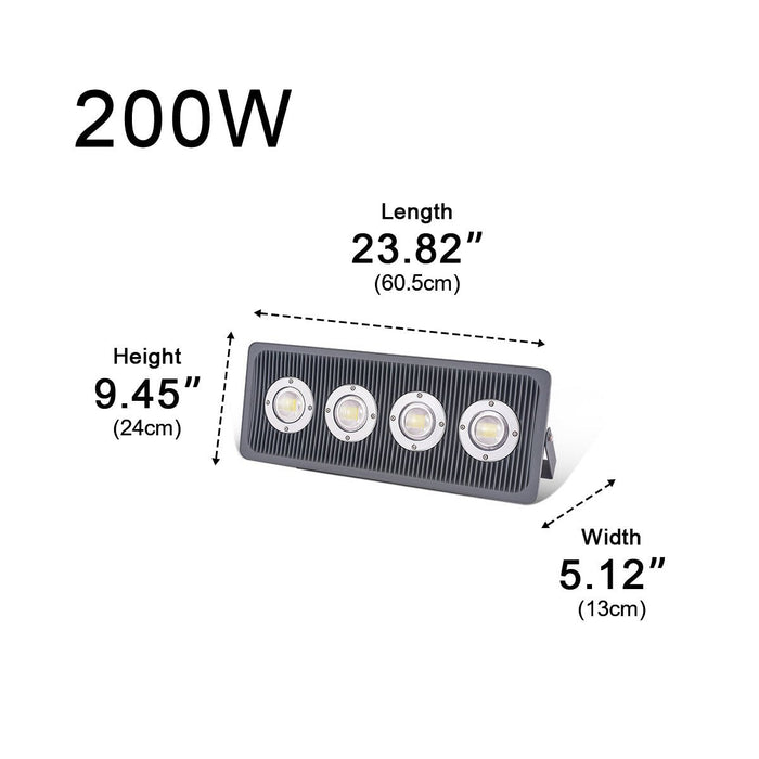 LED Floodlight - Waterproof Outdoor Safety - Explosion-Proof Industrial Lighting
