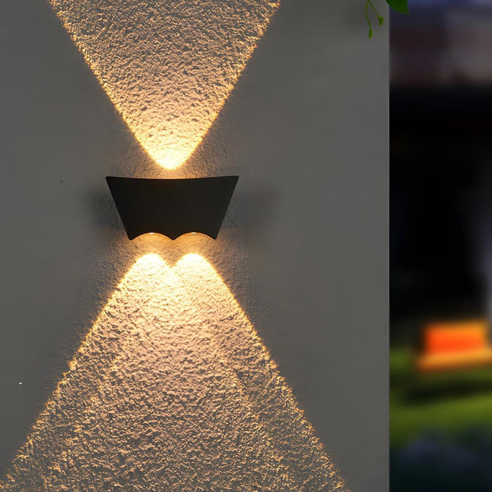 Up and Down 3 LED Exterior Wall Washer Light - Waterproof Outdoor Fixture, Architectural Lighting