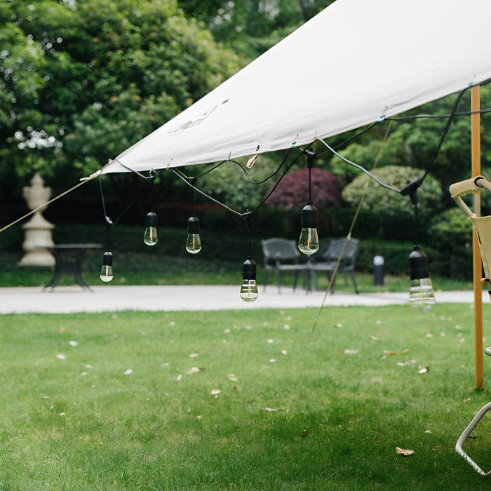 Waterproof LED Outdoor String Lights - Garden Hanging Lighting / Patio Decor, Ambiance Lighting