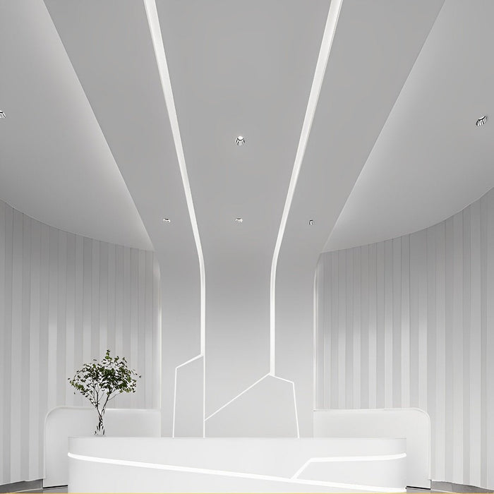 Recessed LED Strip, Flexible Silicone 24V Linear Light, Waterproof Outdoor/Indoor Accent Lighting