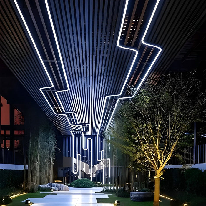 Recessed LED Strip, Flexible Silicone 24V Linear Light, Waterproof Outdoor/Indoor Accent Lighting