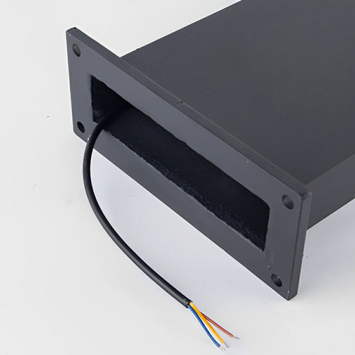 Outdoor LED Landscape Light, Waterproof IP65, Warm White 3000K, Modern Rectangular Ring Design for Garden/Patio/Yard