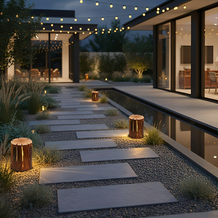 Realistic Tree Stump Landscape Light, Waterproof IP54, Resin Pathway/Garden/Lawn Accent Lighting