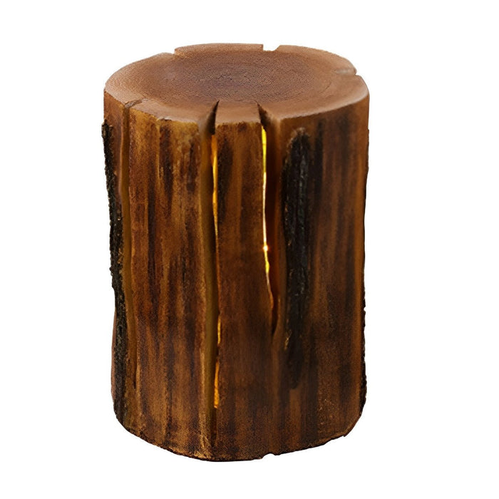 Realistic Tree Stump Landscape Light, Waterproof IP54, Resin Pathway/Garden/Lawn Accent Lighting