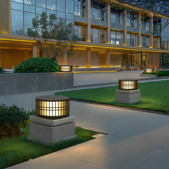 Solar Post Cap Light, Dusk to Dawn LED Outdoor, IP65 Waterproof, Stainless Steel for Garden/Yard/Patio