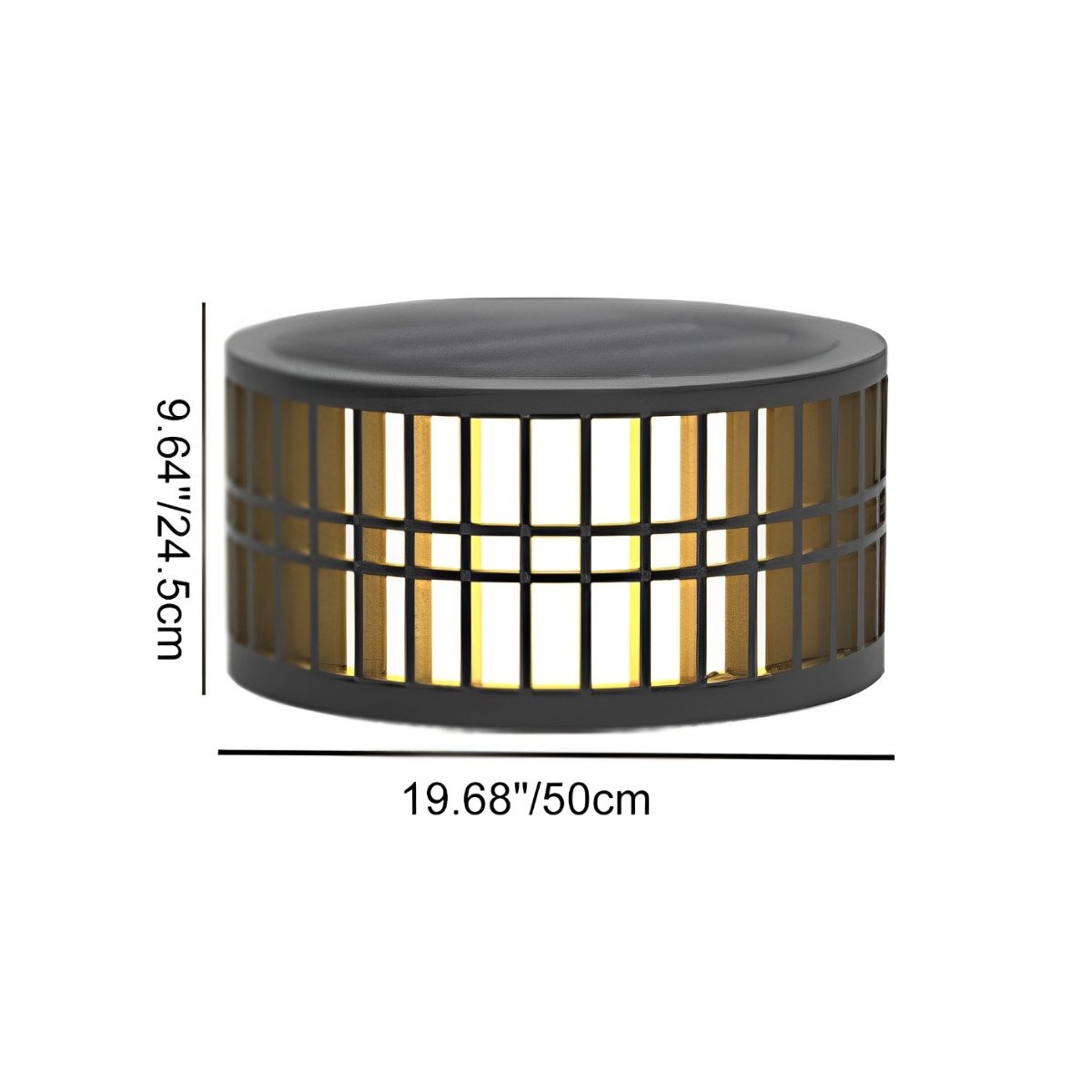 Solar Post Cap Light, Dusk to Dawn LED Outdoor, IP65 Waterproof, Stainless Steel for Garden/Yard/Patio