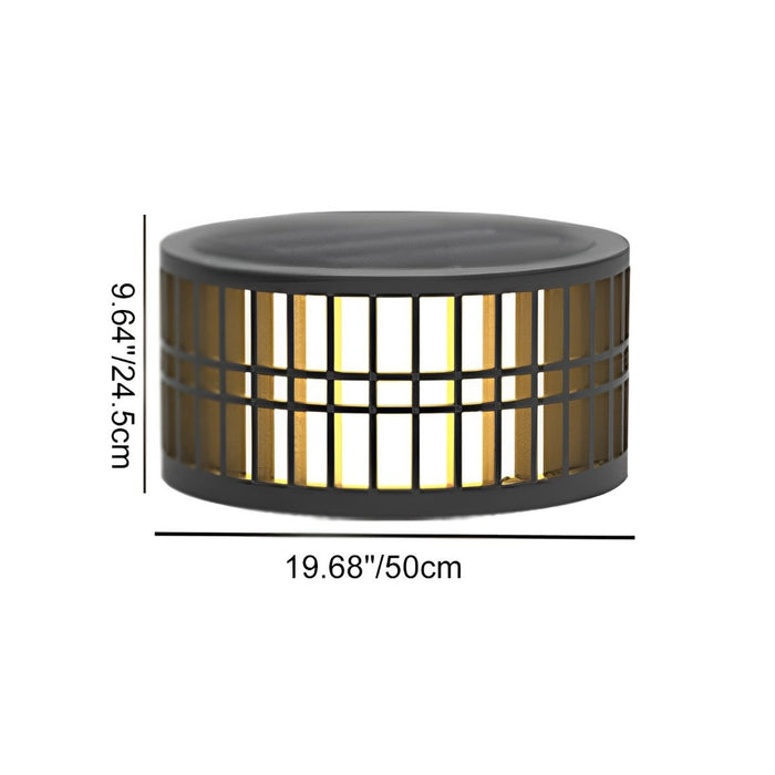 Solar Post Cap Light, Dusk to Dawn LED Outdoor, IP65 Waterproof, Stainless Steel for Garden/Yard/Patio