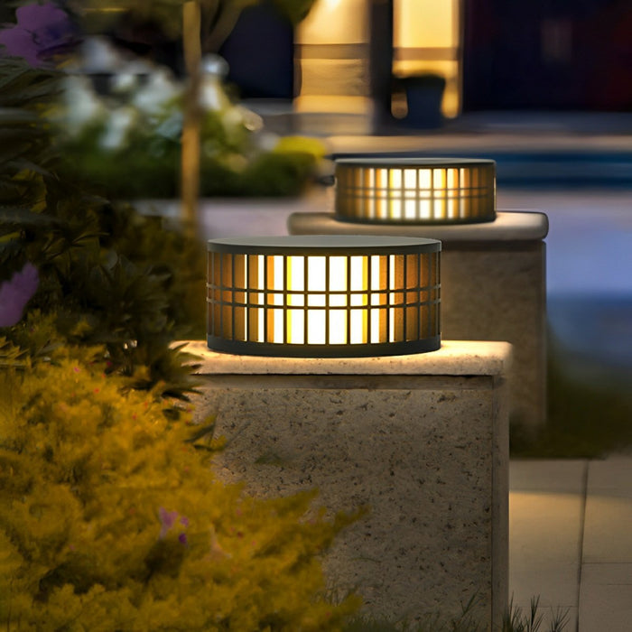 Solar Post Cap Light, Dusk to Dawn LED Outdoor, IP65 Waterproof, Stainless Steel for Garden/Yard/Patio