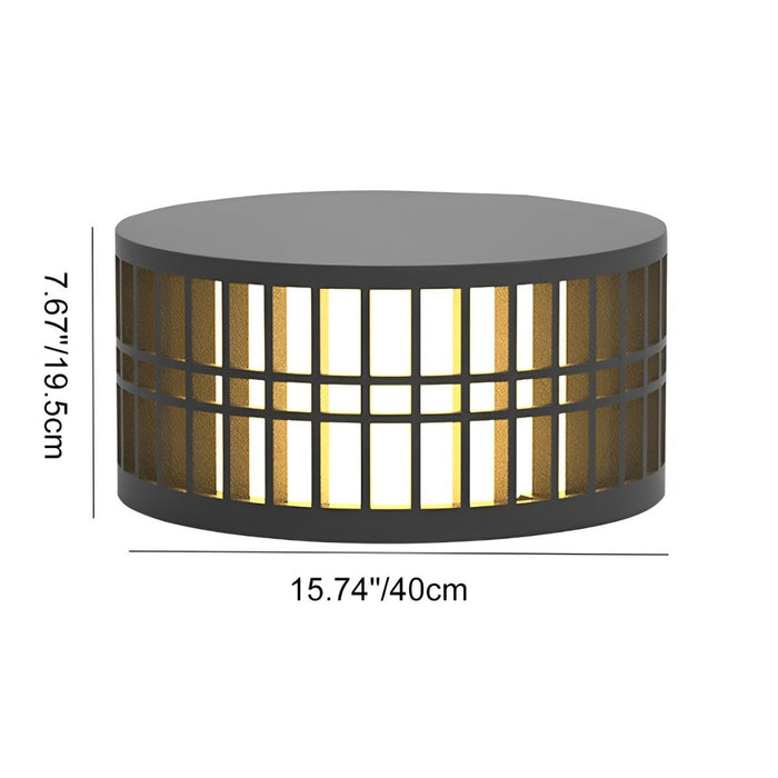 Solar Post Cap Light, Dusk to Dawn LED Outdoor, IP65 Waterproof, Stainless Steel for Garden/Yard/Patio